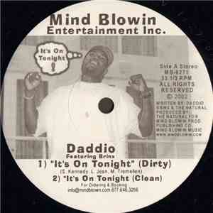 Daddio  Featuring Brinx  - It's On Tonight mp3 album