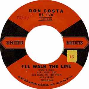 Don Costa And His Orchestra And Chorus - I'll Walk The Line / Catwalk mp3 album