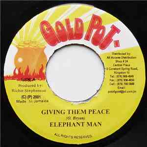 Elephant Man - Giving Them Peace mp3 album