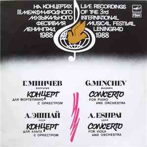 G. Minchev / A. Esphai - Concerto For Piano And Orchestra / Concerto For Viola And Orchestra mp3 album