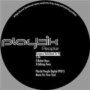 Gregory Dub - Back To '94 mp3 album