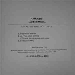 Haujobb - Vertical Mixes mp3 album