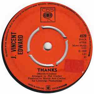 J. Vincent Edward - Thanks mp3 album