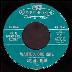 Jan And Dean - Wanted, One Girl mp3 album