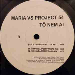 Maria  Vs Project 54 - Tô Nem Ai mp3 album