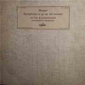 Mozart, Philharmonia Orchestra, Otto Klemperer - Symphonie N° 40 En Sol Mineur mp3 album