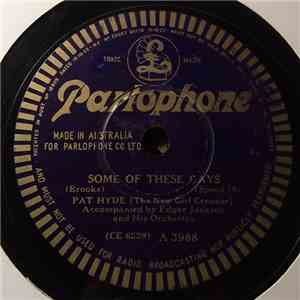 Pat Hyde - When A Woman Loves A Man / Some Of These Days mp3 album