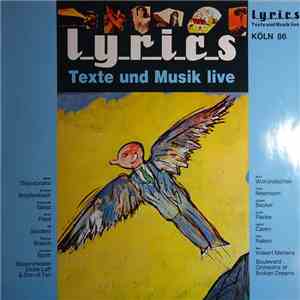 Various - Lyrics: Texte Und Musik Live Köln 86 mp3 album