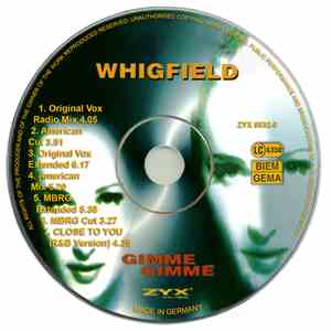 Whigfield - Gimme Gimme mp3 album