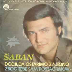 Šaban Šaulić - Dodji Da Ostarimo Zajedno / Zbog Tebe Sam Postao Takav mp3 album