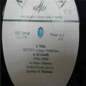 Alfredo Catalani, Georges Bizet, Ambroise Thomas - Untitled mp3 album