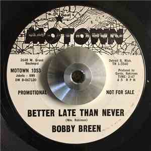 Bobby Breen - Better Late Than Never / How Can I Tell Him mp3 album
