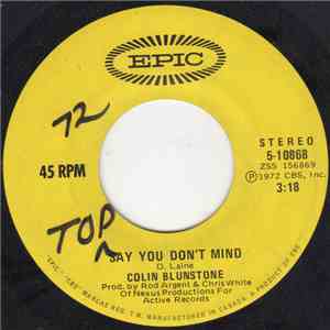 Colin Blunstone - Say You Don't Mind mp3 album