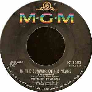 Connie Francis - In The Summer Of His Years / My Buddy mp3 album