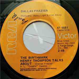 Dallas Frazier - The Birthmark Henry Thompson Talks About / If My Heart Had Windows mp3 album