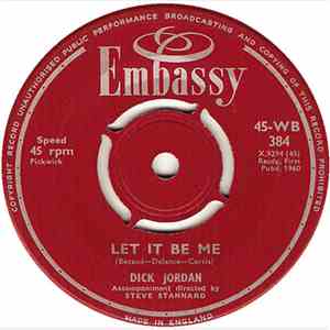 Dick Jordan - Let It Be Me / Running Bear mp3 album