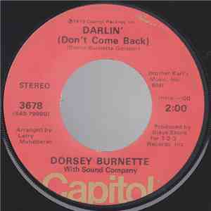 Dorsey Burnette - Darlin' (Don't Come Back) mp3 album