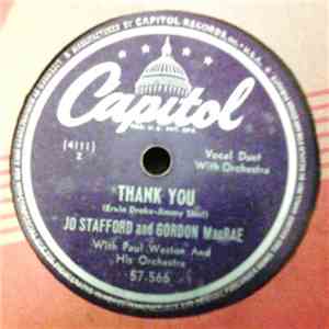 Jo Stafford And Gordon MacRae - Thank You / My One And Only Highland Fling mp3 album