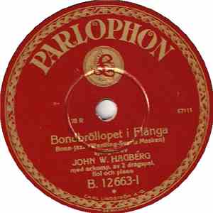 John W. Hagberg - Bondbröllopet I Flänga / Kalle Å Ada mp3 album