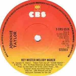 Johnnie Taylor - Hey Mr Melody Maker / Give Me My Baby mp3 album