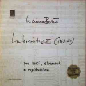 Luciano Berio - Musique Vivante - Laborintus 2 Per Voci, Strumenti E Registrazione mp3 album