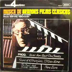 Orquesta Filarmónica de Londres dirigida por el compositor Bernard Herrmann - Música De Grandes Films Clásicos mp3 album