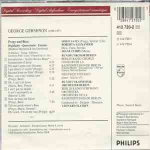 Rundfunkchor Berlin, Bläsergruppe Des Rundfunk-Sinfonie-Orchesters Berlin - Porgy And Bess Highlights mp3 album