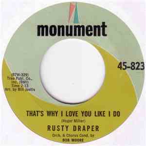 Rusty Draper - That's Why I Love You Like I Do / Night Life mp3 album