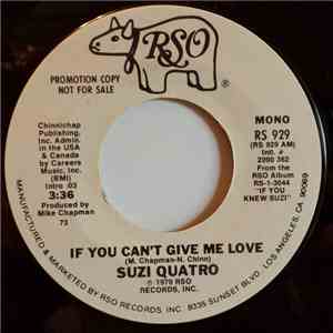 Suzi Quatro - If You Can't Give Me Love mp3 album