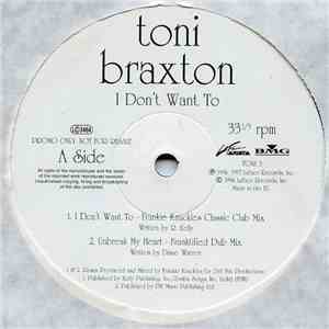 Toni Braxton - I Don't Want To mp3 album
