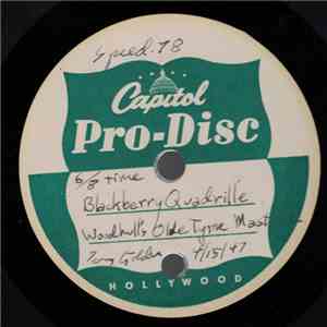 Woodhull's Old Tyme Masters - Blackberry Quadrille / Soldiers' Joy mp3 album