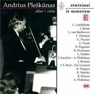 Andrius Pleškūnas - Atminimui = In Memoriam mp3 album