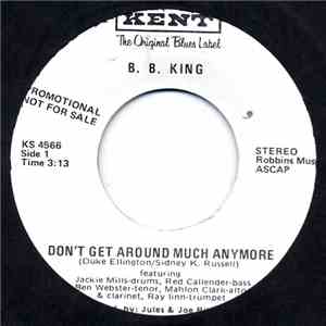 B. B. King - Don't Get Around Much Anymore mp3 album