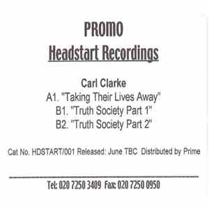 Carl Clarke - Taking Their Lives Away mp3 album