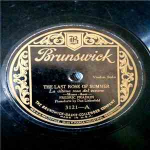 Fred Fradkin - The Last Rose Of Summer / Schön Rosmarin mp3 album
