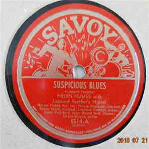 Helen Humes With Leonard Feather's Hiptet - Suspicious Blues / Keep Your Mind On Me mp3 album