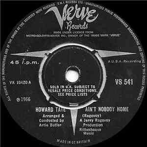 Howard Tate - Ain't Nobody Home mp3 album