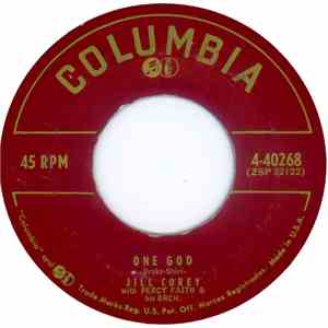 Jill Corey - One God / He Is A Man (I Am A Man) mp3 album