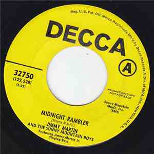 Jimmy Martin And The Sunny Mountain Boys - Midnight Rambler mp3 album
