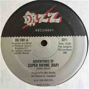 Jimmy Spicer - Adventures Of Super Rhyme (Rap) mp3 album