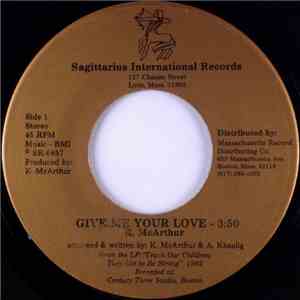 K. McArthur - Give Me Your Love / Giving You My Love mp3 album