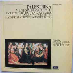 Palestrina - Choir Of St. John's College, Cambridge, George Guest  - Veni Sponsa Christi mp3 album