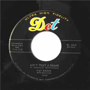 Pat Boone - Ain't That A Shame mp3 album