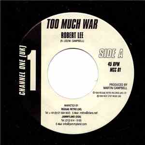 Robert Lee  - Too Much War mp3 album