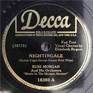 Russ Morgan And His Orchestra - Nightingale / I'm Gettin' Mighty Lonesome For You mp3 album