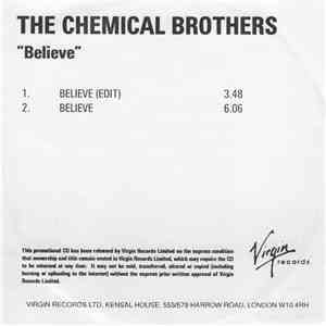 The Chemical Brothers - Believe mp3 album