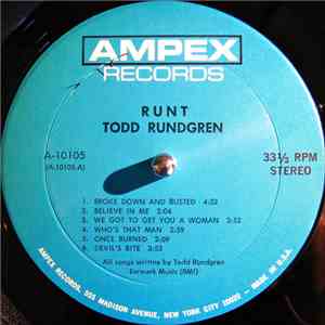 Todd Rundgren - Runt mp3 album