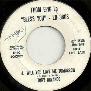 Tony Orlando - Will You Love Me Tomorrow mp3 album