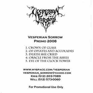 Vesperian Sorrow - Vesperian Sorrow Promo 2008 mp3 album