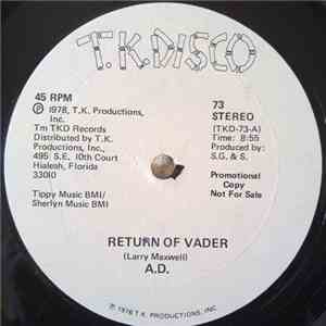 A.D.  - Return Of Vader mp3 album